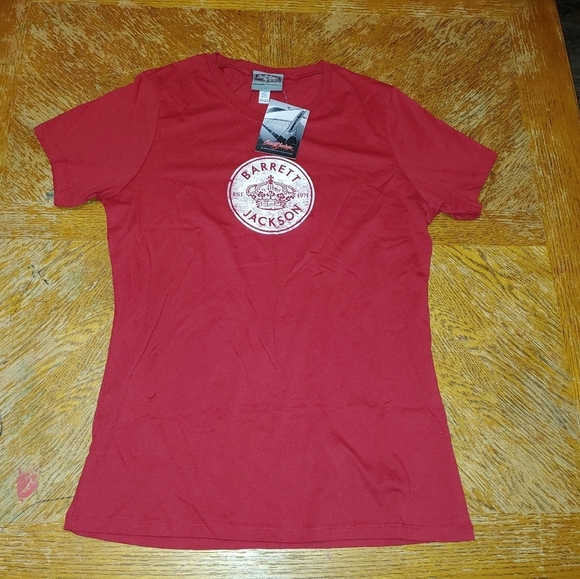 Barrett Jackson Short Sleeve Top Size XXL Red Women NWT. - Picture 1 of 5